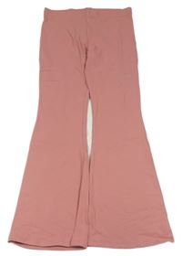 Světlerůžové flare legíny M&S