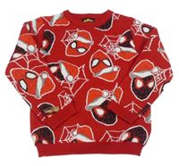 Červený sveter so Spidermany Primark