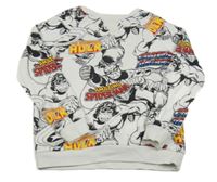 Biela mikina so Spidermany Marvel