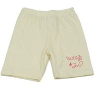 Smotanové kraťasy s nápisom Shein