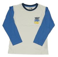 Bilo-modré triko s nápisem Little Kids