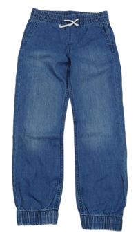 Modré jogger rifle H&M