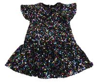 Barevné flitrové šaty Dunnes