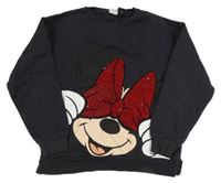 Tmavošedá mikina s Minnie Zara