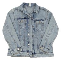 Svetlomodrá rifľová bunda Denim Co.