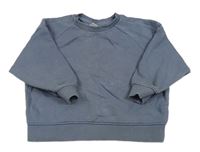 Sivá oversize mikina Zara