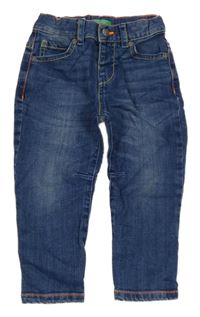 Modré rifle Benetton