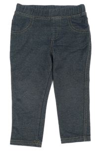 Tmavomodré tregíny riflového vzhledu  