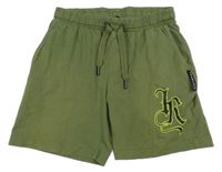 Khaki kraťasy s písmenky RICHMOND