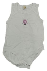 Biele body s jablíčkem