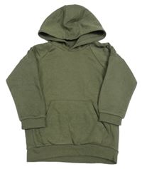 Khaki mikina s kapucňou Matalan