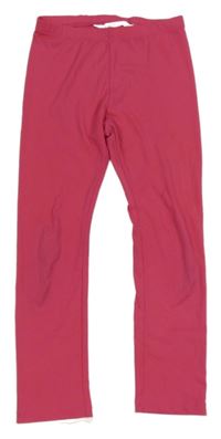 Nové - Tmavorůžové legíny H&M