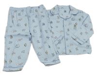 Světlemodré pyžamo s medvědy Nutmeg