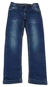 Tmavomodré skinny rifle Blue Seven