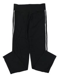 Čierne legíny s pruhom M&S