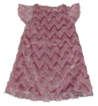 Ružové vzorované podšité šaty s strapcemi Pep&Co