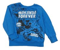 Modrá mikina s Black Pantherem George