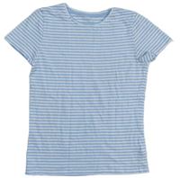 Modro-biele pruhované pyžamové tričko F&F