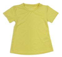Žlté športové tričko H&M