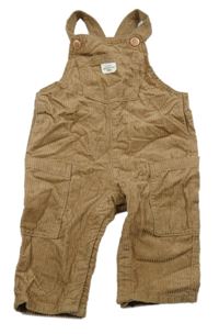 Hnědé laclové manšestráky H&M