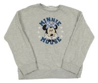 Svetlosivá mikina s Minnie Mango