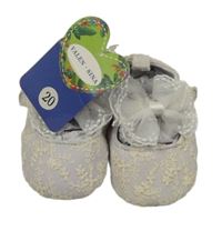 Nové - Světlemodro-bílé capáčky s květy a mašlí