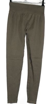 Dámske béžové športové legíny Teveo