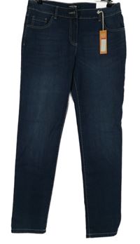 Nové - Dámské tmavomodré rifle Debenhams 