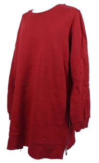 Dámská červená tepláková tunika Next 