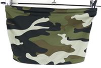 Dámsky army bandeau top Bershka