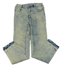 Modro-bílé skinny rifle Page one young