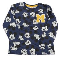 Tmavomodré triko s Mickey mousem Disney