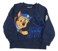 Tmavomodrá mikina s PAW PATROL nickelodeon