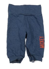 Tmavomodré tepláky s nápisem Disney