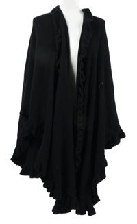 Dámský černý pléd