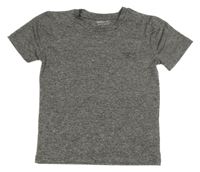 Šedé melírované sportovní tričko Reebok