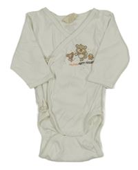 Bílé zavinovací body se zvířátky 