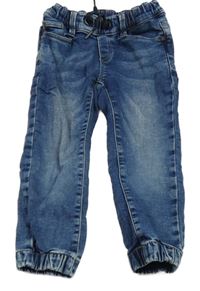 Tmavomodré teplákové cuff rifle S. Oliver