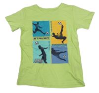 Limetkové tričko so sportovci St. Bernard