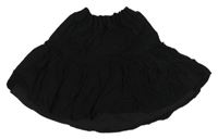 Čierna bodkovaná sukňa Kids