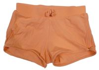 Oranžové bavlnené kraťasy C&A