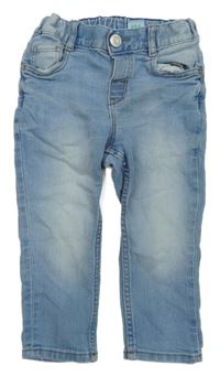 Světlemodré slim fit rifle H&M