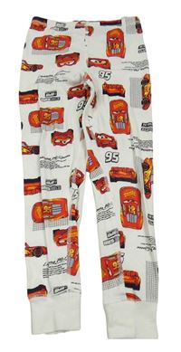 Bílé pyžamové kalhoty s Cars H&M