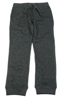 Antracitové teplé tepláky C&A