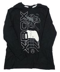 Čierne tričko s X-BOX George