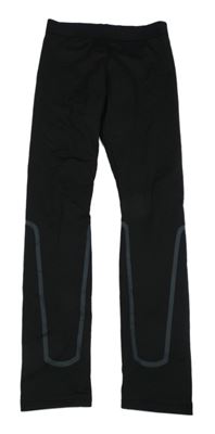 Čierne thermo legíny s logom KIPSTA