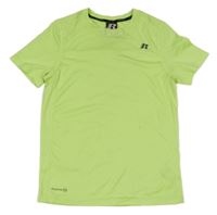 Limetkové funkčné športové tričko Russell