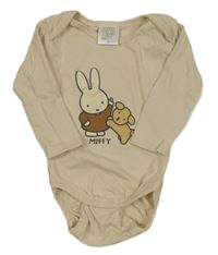 Světlebéžové body se zajíčkem - miffy 