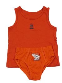 2Set - Červený nátělník se Spider-manem PRIMARK + slipy s PAW PATROL C&A