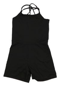 Čierny elastický letný overal H&M